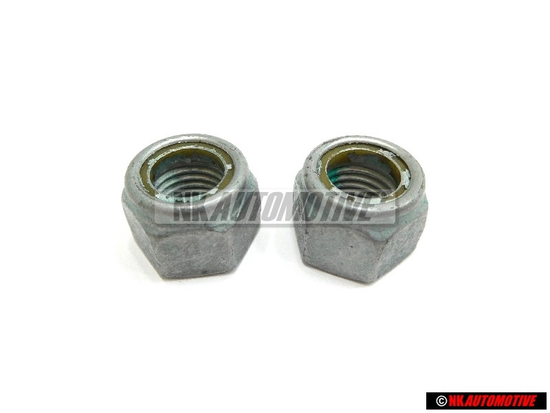 2x Original VW Hexagon Nut Self Locking - N90635001