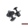 2x Original VW Clip Petrol (Green) - 1H0867199A 92F