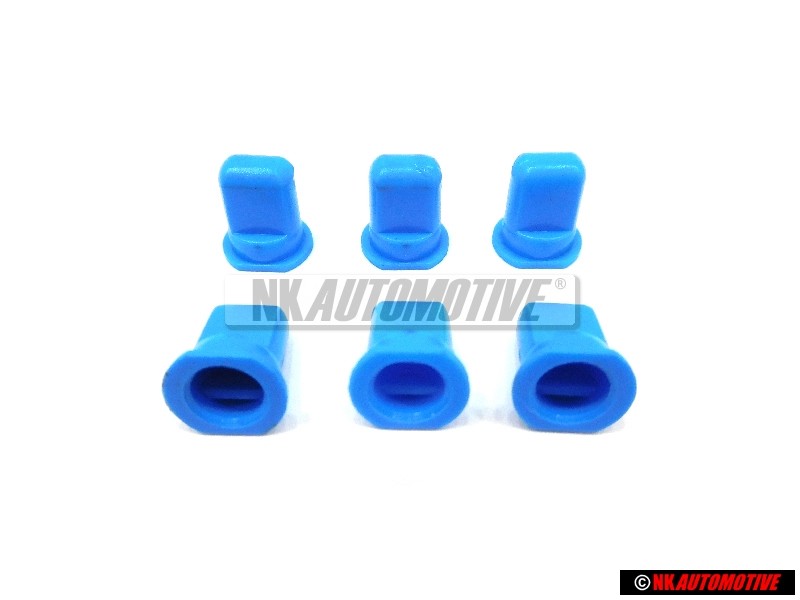 6x Original VW Badge Emblem Clip Grommet Fixing Lug - 191853615A