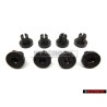 8x Original VW Expanding Nut Retaining Grommet - 865853231A