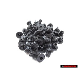 50x Original VW Expanding Nut Retaining Grommet - 865853231A