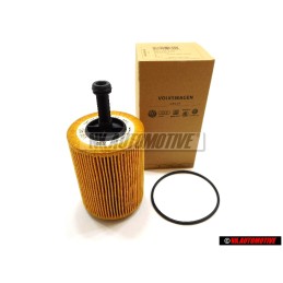 Original VW filter element with gasket - 071115562C