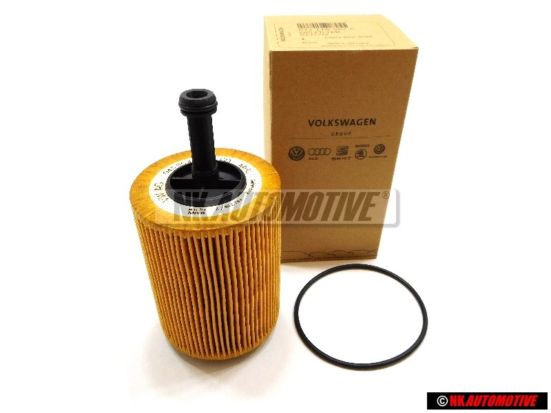 Original VW filter element with gasket - 071115562C