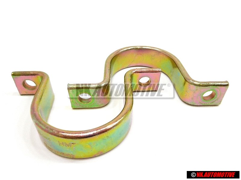2x Original VW Steering Rack Bushing Bracket Clamp - 171419875