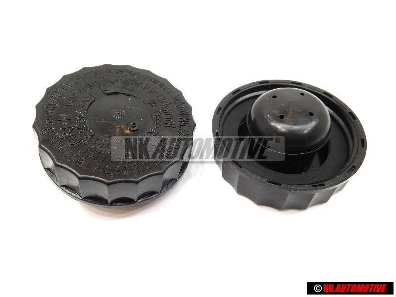 2x Original VW Brake Fluid Reservoir Cap with Seal - 191611349A