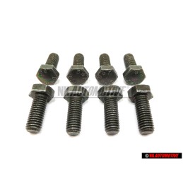 8x Original VW Hexagon Bolt - N 01024016