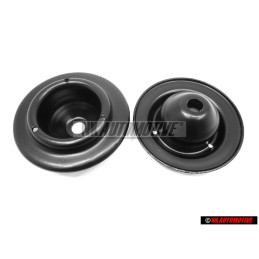 2x Original VW Front Suspension Upper Spring Seat Retaining Disc - 171412341A