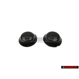 2x Original VW Interior Trim Bolt Cover Cap Black - 311867169 01C
