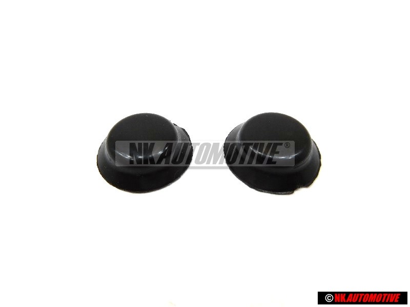 2x Original VW Interior Trim Bolt Cover Cap Black - 311867169 01C