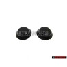 2x Original VW Interior Trim Bolt Cover Cap Black - 311867169 01C