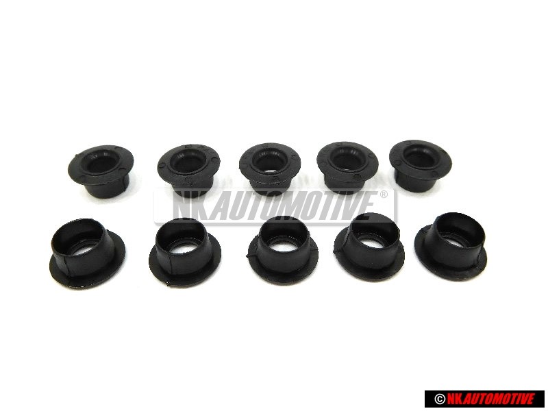 10x Original VW Grommet - 357853586D