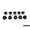 10x Original VW Grommet - 357853586D