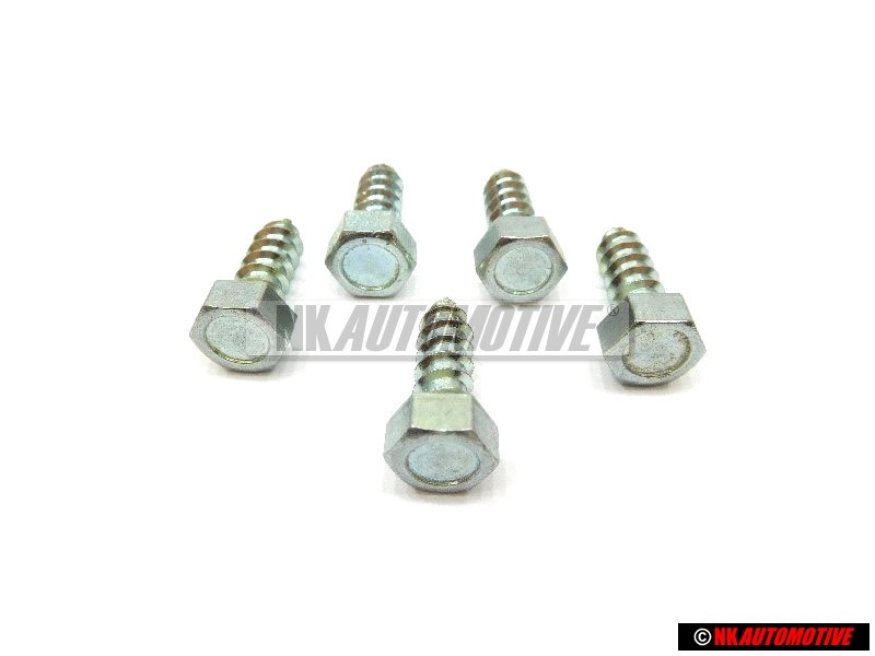 5x Original VW Hexagon Head Panel Screw 6.5x19 - N 0159461