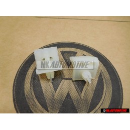 2x Original VW Door Panel Trim Side Mount Door Card Clip - 321867299B