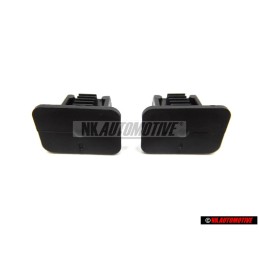 2x Original VW Headlining Headliner Retaining Clip Strip - 357867646 9B9
