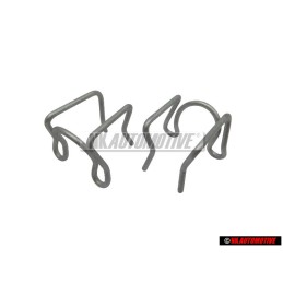 2x Original VW Handbrake Cable Brake Caliper Spring Retaining Clip - 857609745A