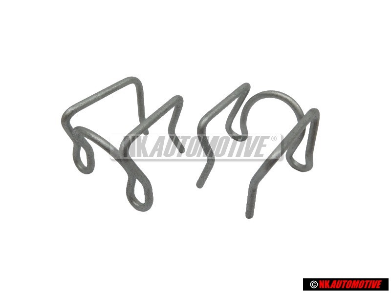 2x Original VW Handbrake Cable Brake Caliper Spring Retaining Clip - 857609745A