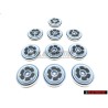 10x Original VW Floor Pan Underbody Rubber Plug Grommet Bung 40mm - 1K0899185