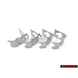 4x Original VW Wheel Centre Hub Cap Retaining Clip Spring - 321601175C