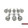 8x Original VW Hexagon Head Bolt M10x32 - N 90758902
