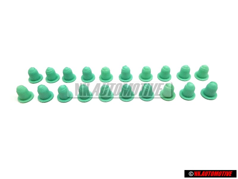 20x Original VW Side Moulding Trim Clip Grommet - 1H0853586