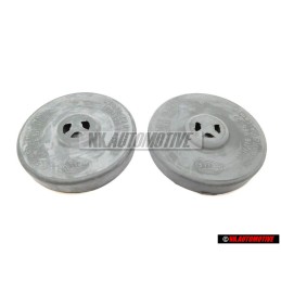2x Original VW Headlight Lamp Bulb Sealing Cap - 111941605A