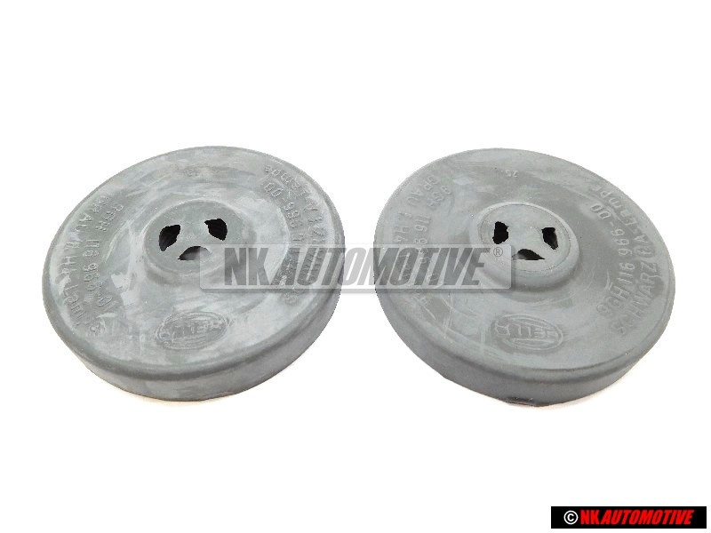 2x Original VW Headlight Lamp Bulb Sealing Cap - 111941605A