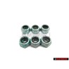 6x Original VW Hexagon Nut, Self-Locking - N 01118312