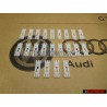 22x Original VW Rain Gutter Roof Moulding Trim Clip - 1H0853733B