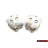 2x Original VW Brake Cable Rear Beam Bracket Clip - 1H0609734