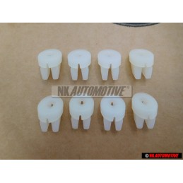 8x Original VW Grab Handle Expanding Nut - 155867199