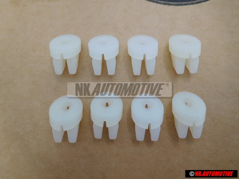 8x Original VW Grab Handle Expanding Nut - 155867199