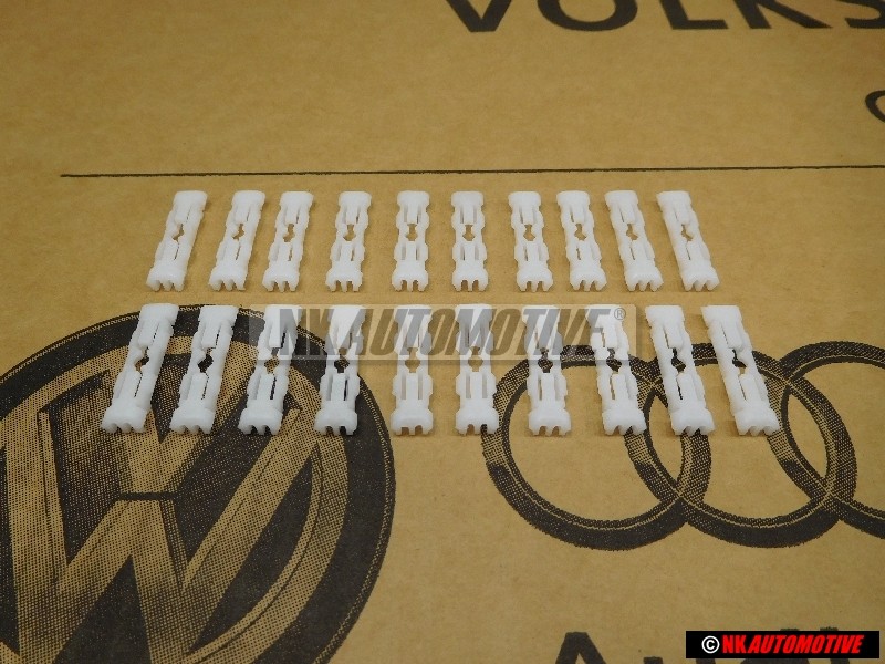 20x Original VW Molding Roof Retaining Clip - 191853733A