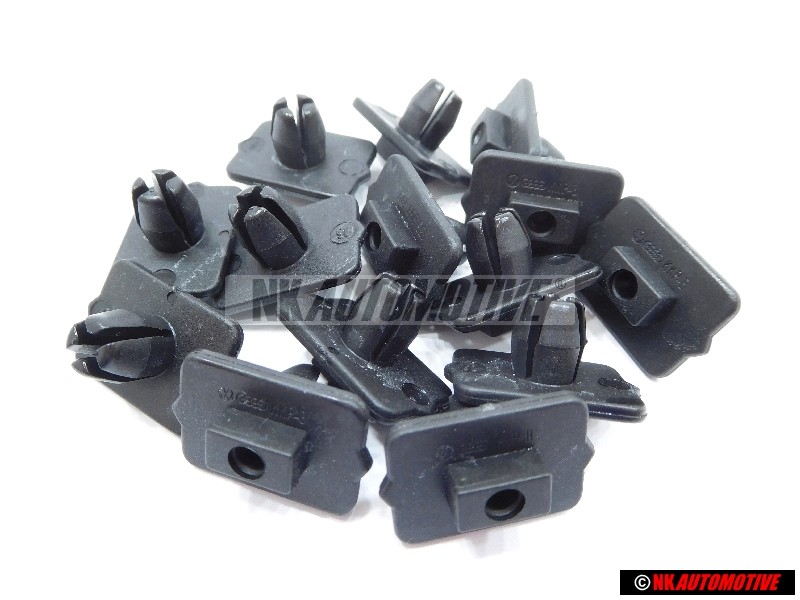14x Original VW Cabriolet Clip - 155853139