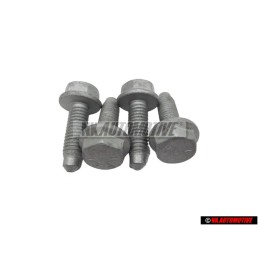 4x Original VW Hex Collared Bolt - N 10127707
