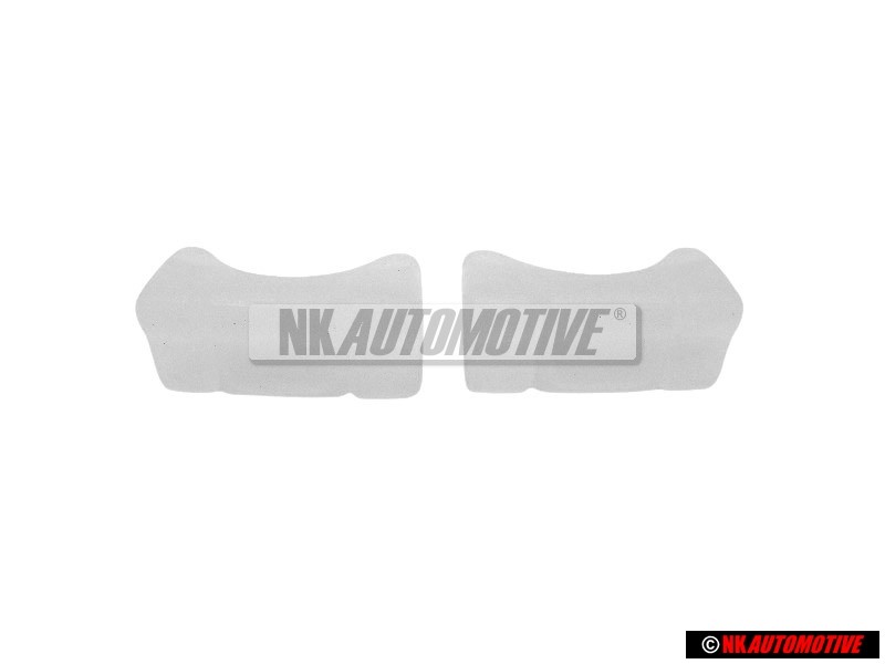 2x Original VW Front Seat Rail Runner Guide Piece Clip Slider - 435881203A