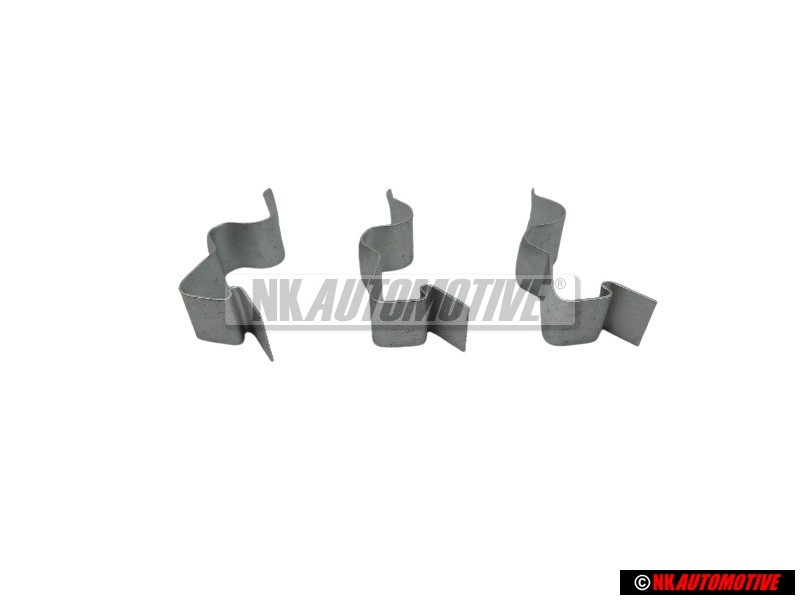 3x Original VW Heater Valve Cable Clip - 823819679