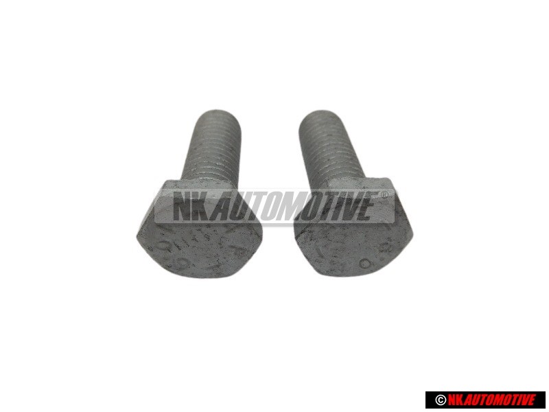 2x Original VW Rear Axle Stub Shaft Hexagon Bolt M10x32 - N 90877301