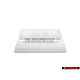 14x Original VW 2 Point Brake Pipe Line Retaining Clip Holder - 811611797