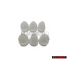 6x Original VW Side Moulding Trim Strip Clip Fastener - 191853585A