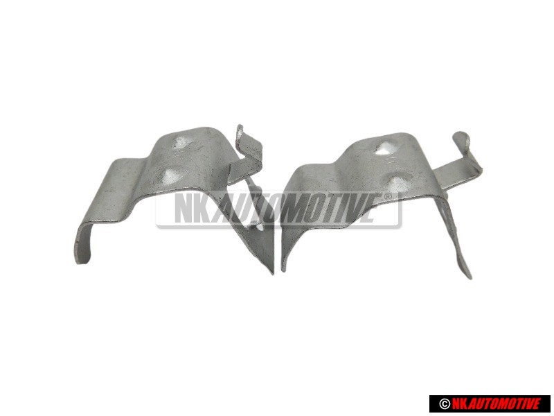 2x Original VW Wheel Centre Hub Cap Retaining Clip Spring - 321601175C