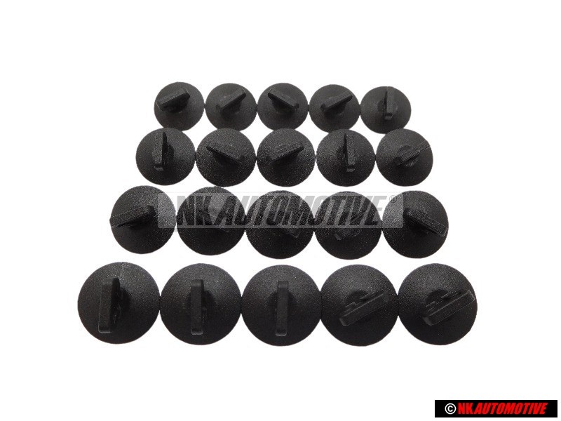 20x Original VW Clip Sound Absorber Bonnet Vw T4 - 701863841