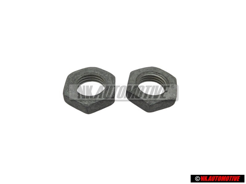 2x Original VW Hexagon Nut M10x1 - N 10328605