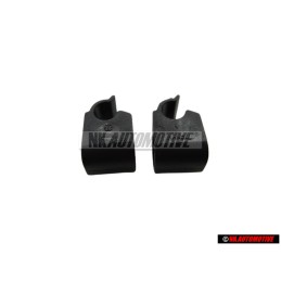 2x Original VW Bonnet Hood Release Cable Retaining Clip Bracket - 191823567
