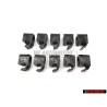 10x Original VW Bonnet Hood Release Cable Retaining Clip Bracket - 191823567