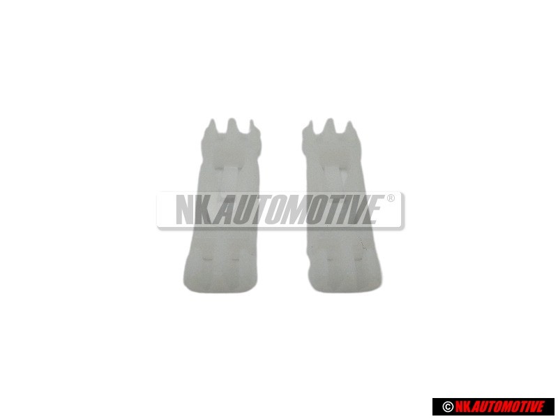 2x Original VW Rain Gutter Roof Moulding Trim Clip - 1H0853733B
