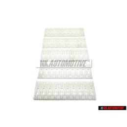 50x Original VW Rain Gutter Roof Moulding Trim Clip - 1H0853733B