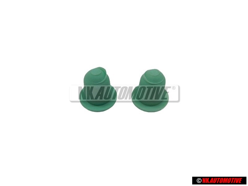 2x Original VW Side Moulding Trim Clip Grommet - 1H0853586