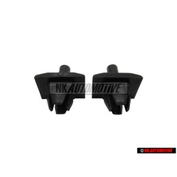 2x Original VW Front Grill or Lower Spoiler Securing Clip - 171853695A