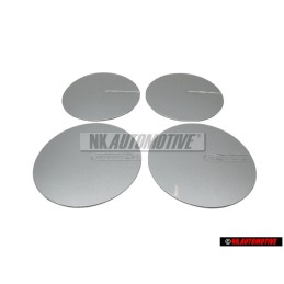 4x Original VW Hockenheim Wheel Rim Centre Hub Cap Cover - 191601149B